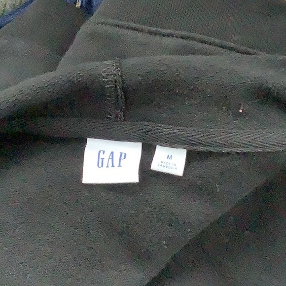 GAP Black Hooded Cardigan - Picture 6 of 7
